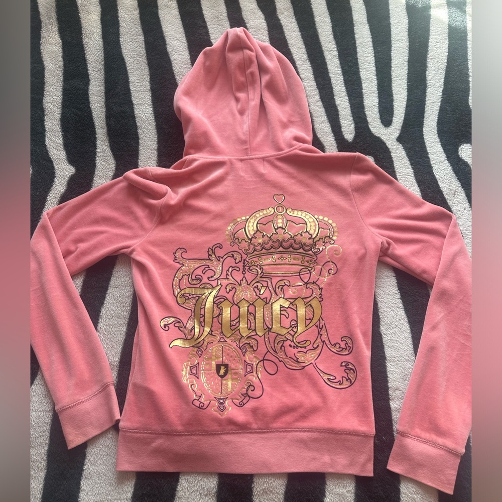 Pink Juicy couture zip up